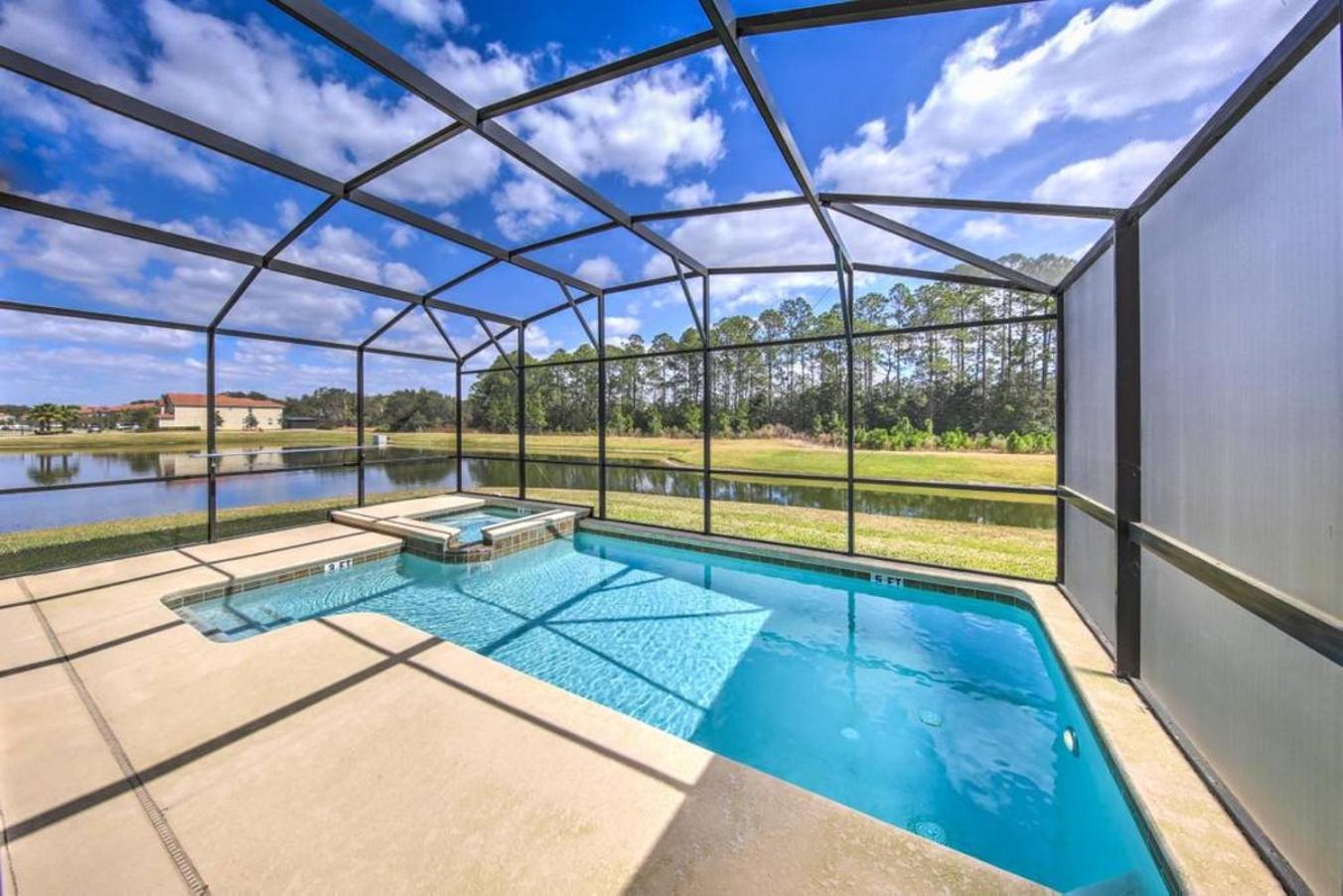 Villa Disney Area Luxury Lakeview 6B Paradise Palms House With Private Pool à Kissimmee Extérieur photo